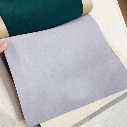 2 Panels Linen Blackout Thermal Insulated Window Drapes for Room Hooks Top