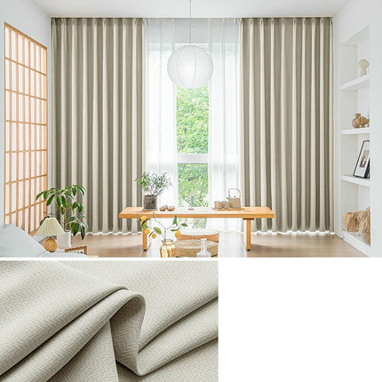 2 Panels Heavy Blackout Curtain Window Drape with Thermal Insulated Hooks Top