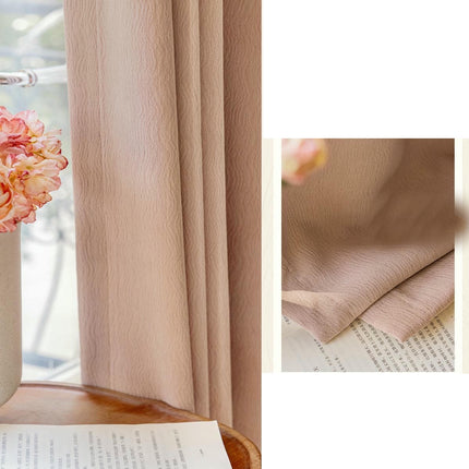 2 Panels Modern Room Darkening Window Drapes for Living Room/Bedroom Hooks Top 1