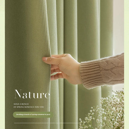 2 Panels Blackout Curtains Long Modern Window Curtains Thermal Drapes Hooks Top