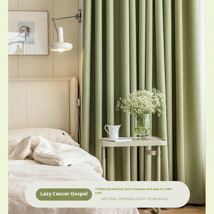 2 Panels Blackout Curtains Long Modern Window Curtains Thermal Drapes Hooks Top