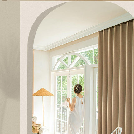 2 Panels Soft Luxury Darkening Window Drapes Thermal Curtains Hooks Top