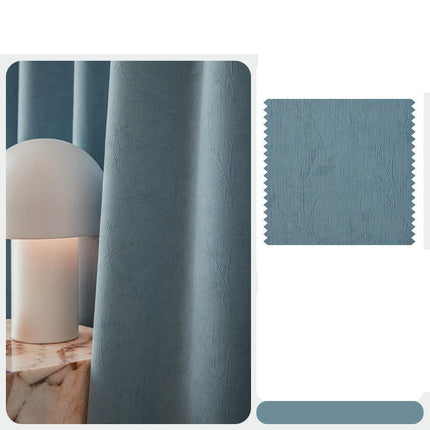 2 Panels Modern Simple Blackout Curtains for Bedroom Living Room Hooks Top