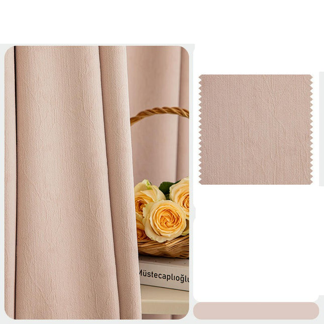 2 Panels Modern Simple Blackout Curtains for Bedroom Living Room Hooks Top