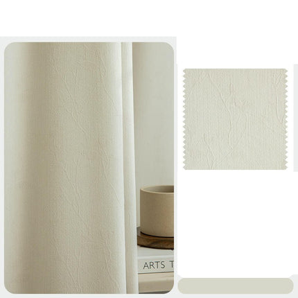 2 Panels Modern Simple Blackout Curtains for Bedroom Living Room Hooks Top