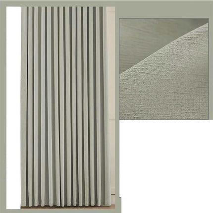 2 Panels Drapes for Living Room Light Filtering Privacy Window Drapes Hooks Top
