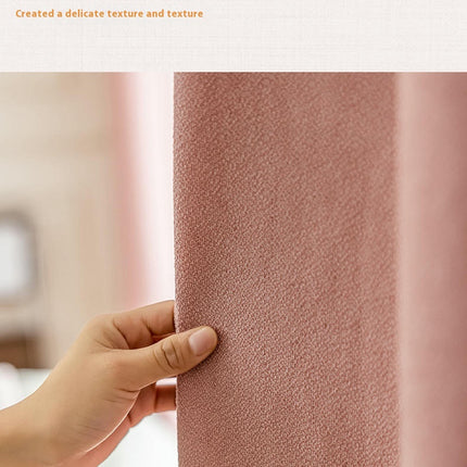 Solid Blackout Curtains Thermal Drapes for Living Room 2 Panels Grommet Top
