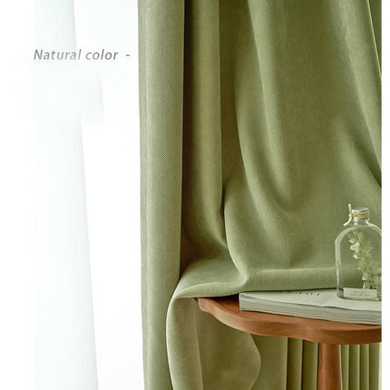 2 Panel Blackout Curtains Soft Thermal Curtains Drapes for Living Room Hooks Top 1