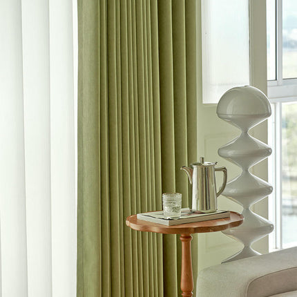 2 Panel Blackout Curtains Soft Thermal Curtains Drapes for Living Room Hooks Top 2