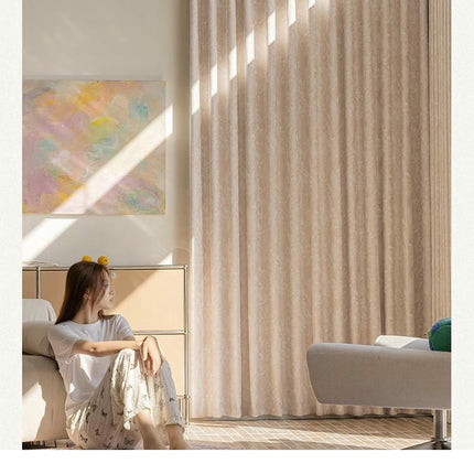2 Panel Set Vintage Blackout Darkening Window Curtain Drapes for Room Hooks Top