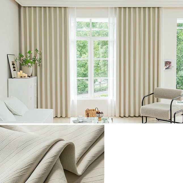 2 Panels Thermal Insulated Blackout Curtains Drapes for Living Room Hooks Top
