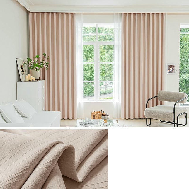 2 Panels Thermal Insulated Blackout Curtains Drapes for Living Room Hooks Top 2