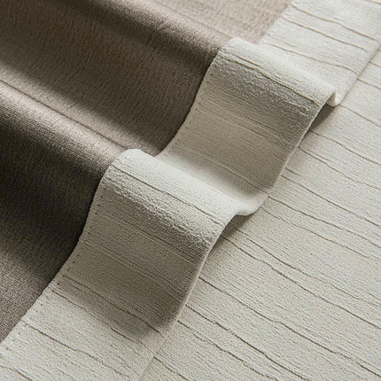 2 Panels Thermal Insulated Blackout Curtains Drapes for Living Room Hooks Top