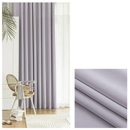 2 Panels Full Light Blocking Thermal Curtain Panels Blackout Curtains Hooks Top 1