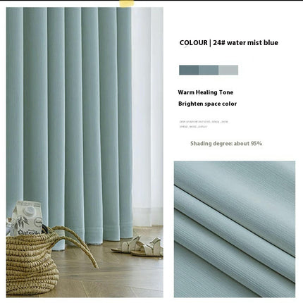 2 Panels Full Light Blocking Thermal Curtain Panels Blackout Curtains Hooks Top 1