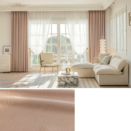 2 Panels Light Blocking Thermal Insulated Curtain Blackout Curtains Hooks Top 1