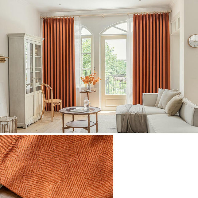 2 Panels Light Blocking Thermal Insulated Curtain Blackout Curtains Hooks Top 1