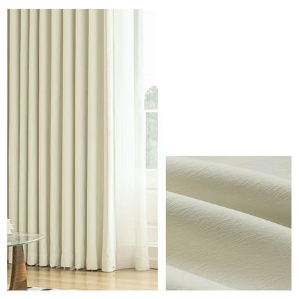 2 Panels Modern Simple Blackout Curtains Thermal Insulated Drapes Grommet Tops 1