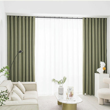 2 Panels Blackout Curtains for Living Room,Thermal Velvet Drapes Grommet Tops
