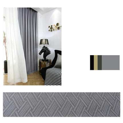 2 Panels Thermal Curtains Blackout Window Curtains for Living Room Grommet Tops