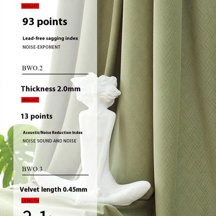 2 Panels Thermal Curtains Blackout Window Curtains for Living Room Grommet Tops