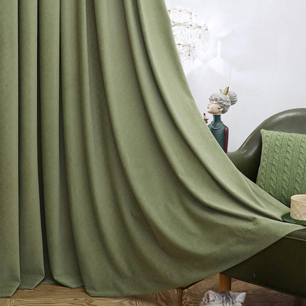 2 Panels Thermal Curtains Blackout Window Curtains for Living Room Grommet Tops