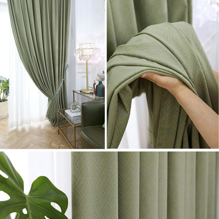 2 Panels Thermal Curtains Blackout Window Curtains for Living Room Grommet Tops