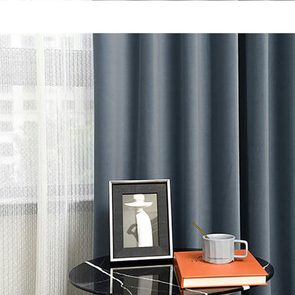 2 Panels Soft Velvet Blackout Curtains for Living Room,Thermal Insulated Curtains Home Decor Grommet Tops