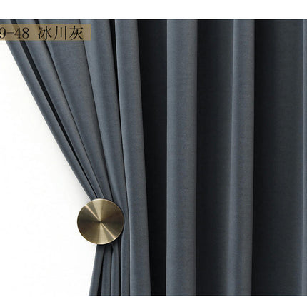 Blue Blackout Curtains 2 Panels Curtain Drapes Thermal Insulated Grommet Tops
