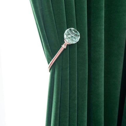 Velvet Blackout Curtains 2 Panels Set,Thermal Insulated Curtains Grommet Tops