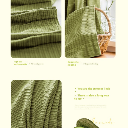 Chenille Blackout Curtain 2 Panels Curtain for Living Room Grommet Tops