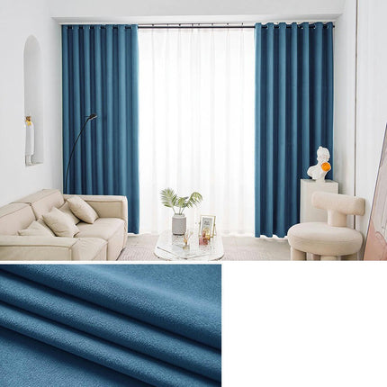 Velvet Curtains-Blackout Drapes for Living Room Bedroom 2 Panels Grommet Tops 2