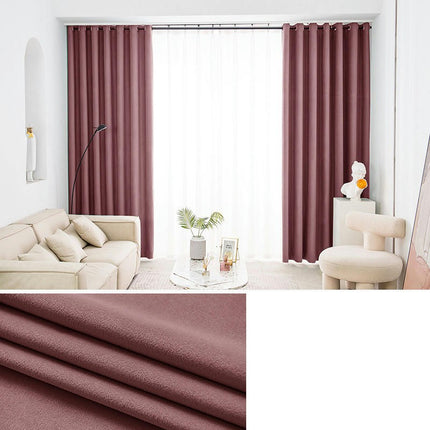 Velvet Curtains-Blackout Drapes for Living Room Bedroom 2 Panels Grommet Tops