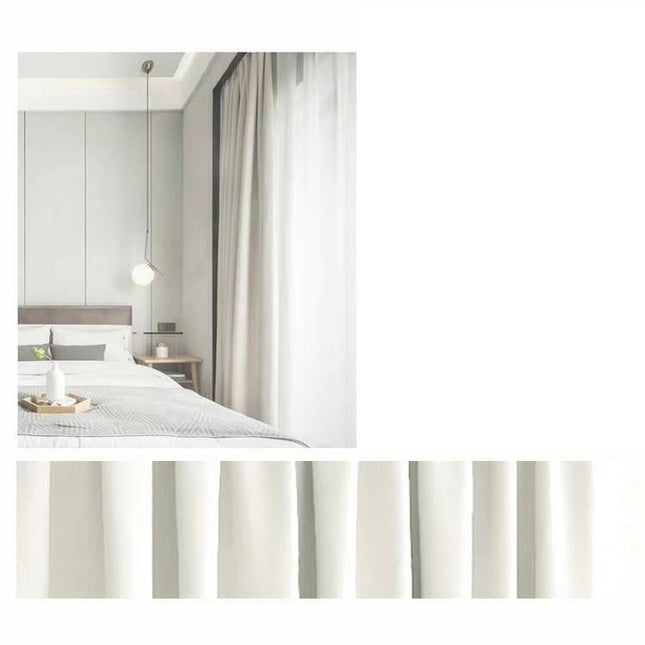2 Panels Velvet Curtains Soft BlackoutWindow Drapes for Living Room Rod Pocket 1