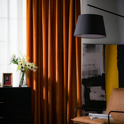 Velvet Curtains Living Room Blackout Curtains for Bedroom 2 Panels Grommet Tops