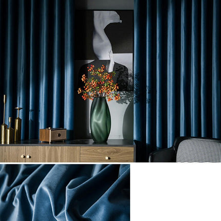 Blackout Curtains 2 Panels Set,Thermal Curtains for Living Room Rod Pocket