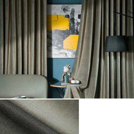 Blackout Curtains 2 Panels Set,Thermal Curtains for Living Room Rod Pocket