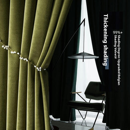 Blackout Curtains 2 Panels Set,Thermal Curtains for Living Room Rod Pocket