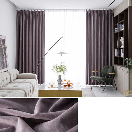 Blackout Curtains 2 Panels Set,Thermal Curtains for Living Room Rod Pocket