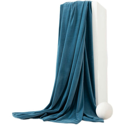 2 Panels Luxury Drapes Drape for Living Room Velvet Blackout Curtains Rod Pocket