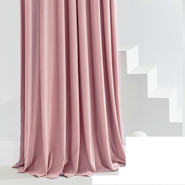 2 Panels Blackout Curtains Velvet Curtains for Room Curtain Panels Rod Pocket
