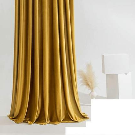 2 Panels Blackout Curtains Velvet Curtains for Room Curtain Panels Rod Pocket