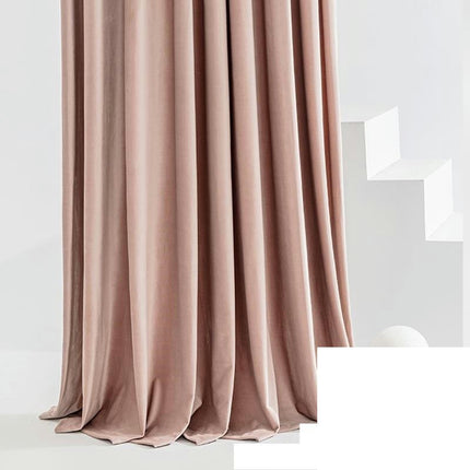 2 Panels Blackout Curtains Velvet Curtains for Room Curtain Panels Rod Pocket