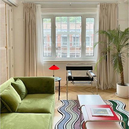 2 Panels Velvet Blackout Curtains Window Drapes for Living Room Pencil Pleat