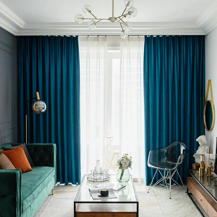 Curtains Room Darkening Curtains Window Drapes for Bedroom 2 Panels Pencil Pleat