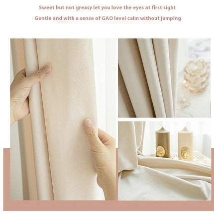Curtains Room Darkening Curtains Window Drapes for Bedroom 2 Panels Pencil Pleat 1