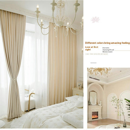 Curtains Room Darkening Curtains Window Drapes for Bedroom 2 Panels Pencil Pleat
