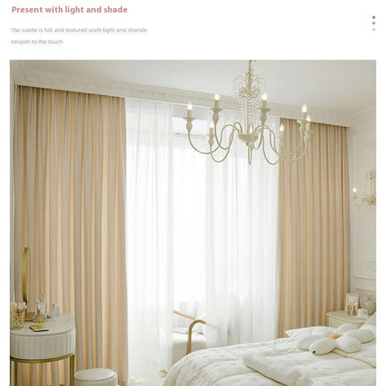 Curtains Room Darkening Curtains Window Drapes for Bedroom 2 Panels Pencil Pleat