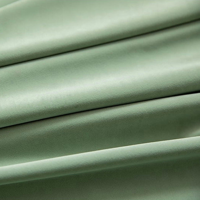 2 Panels Blackout Velvet Curtains for Bedroom Living Room Drapes,Rod Pocket