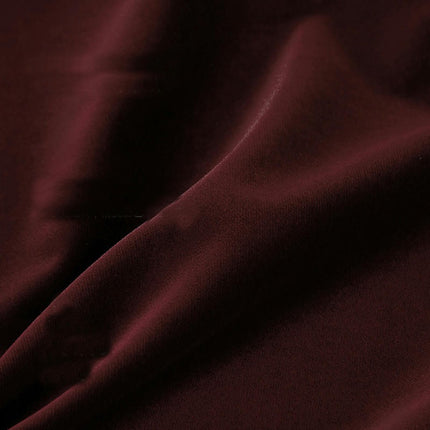 2 Panels Red Velvet Blackout Curtains for Living Room Bedroom Rod Pocket
